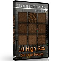 10 High Res Dirt & Mud Textures
