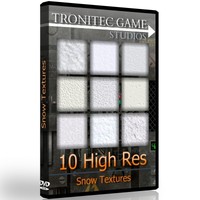 10 High Res Snow Textures