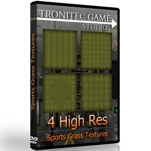 4 High Res Sports Grass Textures