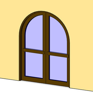 Arch Double Door