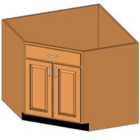 Cab Base Corner Sink2