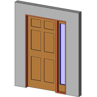 Building Revit Family 3d Door