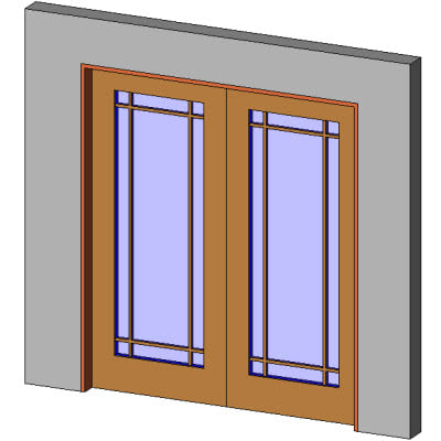 Building Revit Family 3d Door