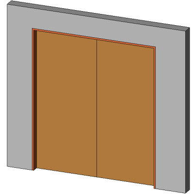 Building Revit Family 3d Door