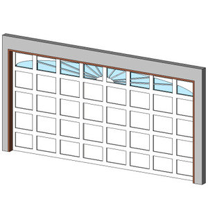 Garage-Dbl-Sunburst-16x8