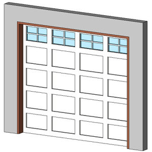 Garage-Single + 2x2 Grid
