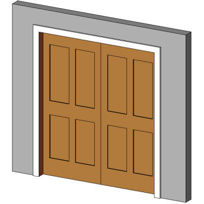 Building Revit Family 3d Door