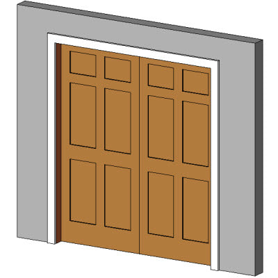 Building Revit Family 3d Door