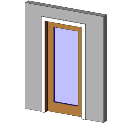 Building Revit Family 3d Door