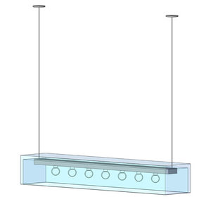 Linear Pendant Light Fixture