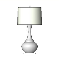 Mercury Glass Lamp