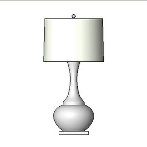 Mercury Glass Lamp