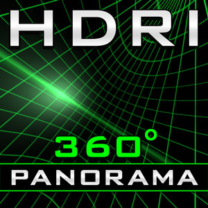 HDRI Panorama - The Grid