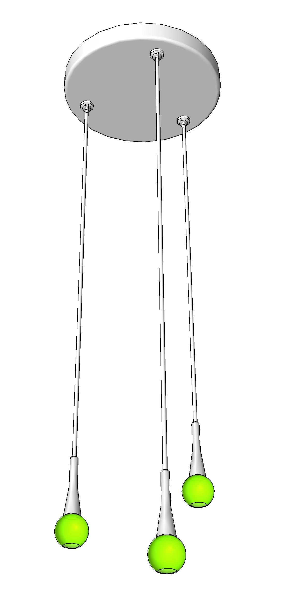 Building Revit Family Pendant modern decorative