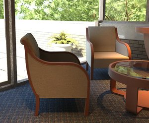 Upholstered Office Chair