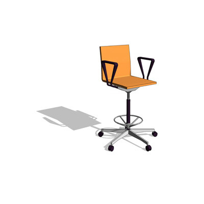 Building Revit Family vitra chair 04