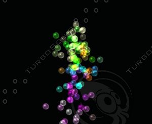VortexOfWhirlingRainbowBubbleSideView