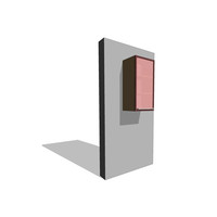 WallCabinet_SingleDoor_Framed