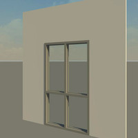 Hollow Metal Window, Double Sidelite