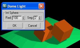 Scripts MaxScript dome light array
