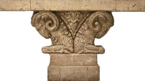 Ram Column Capital Texture