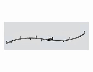 5-lamp_ceiling_mounted_serpentine_track_light