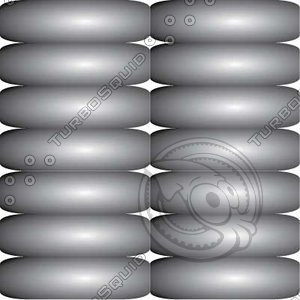 stacks of metal rounds.ai