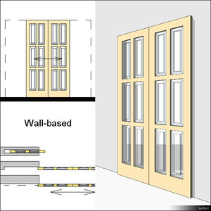Door Sliding Double 00612se