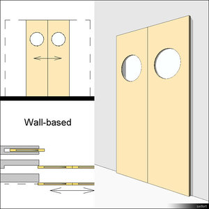 Door Sliding Double 00632se