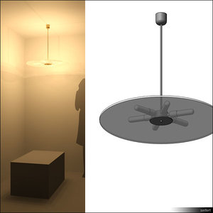 Lamp Ceiling Suspended 00654se