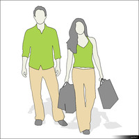 Character Man and Woman 00877se
