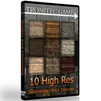 10 High Res Sedimentary Rock Textures