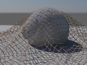 Knotted Net 3D model
