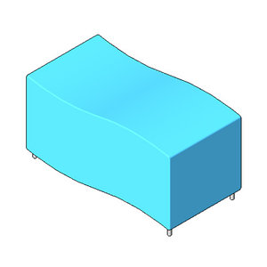 Bench - Boss Design - Digit Bench - Two Seater