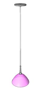 Saucer Shaped Pendant