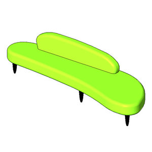 Sofa - Isamu Noguchi - Freeform Sofa