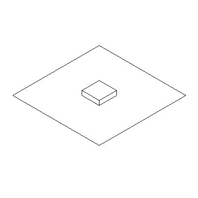 Revit Model Diffuser Building Revit Family Square Supply Diffuser