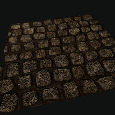 Texture Stone Path Shader