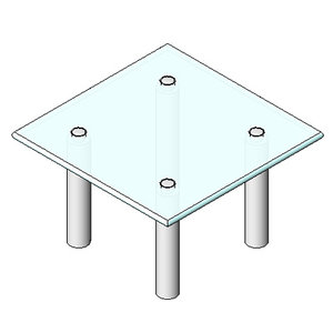 Table - Boss Design - Boxer Coffee Table - Square