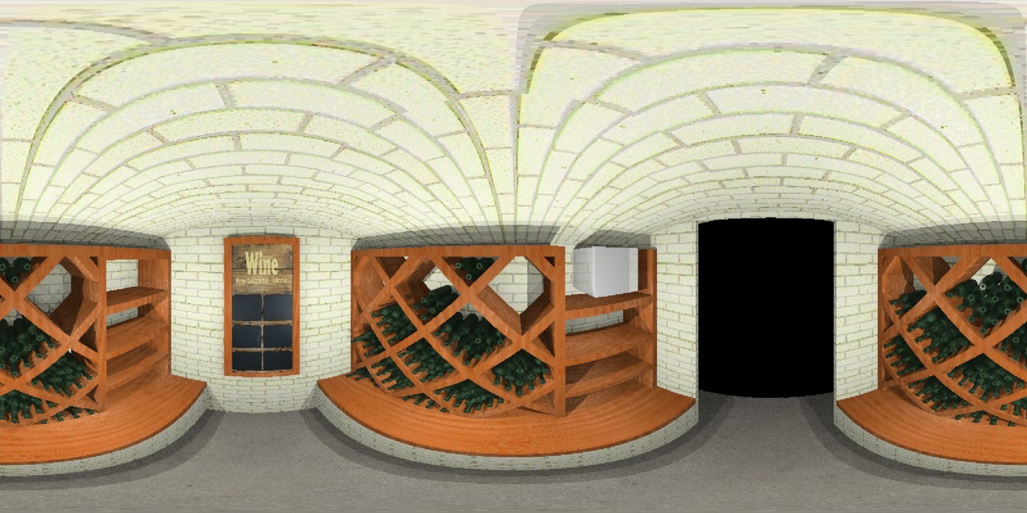 Building Revit Design wine cellar basement