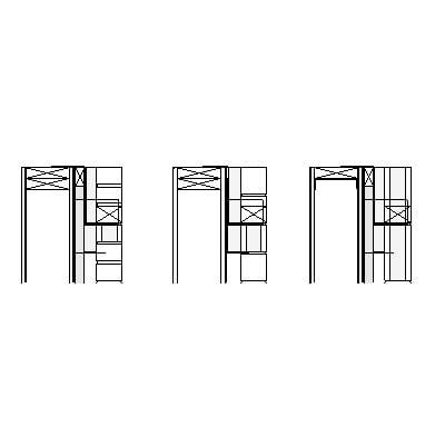 Building Revit Family sill cavity GWB