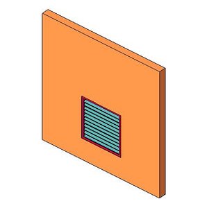gx_Louver 4 inch deep
