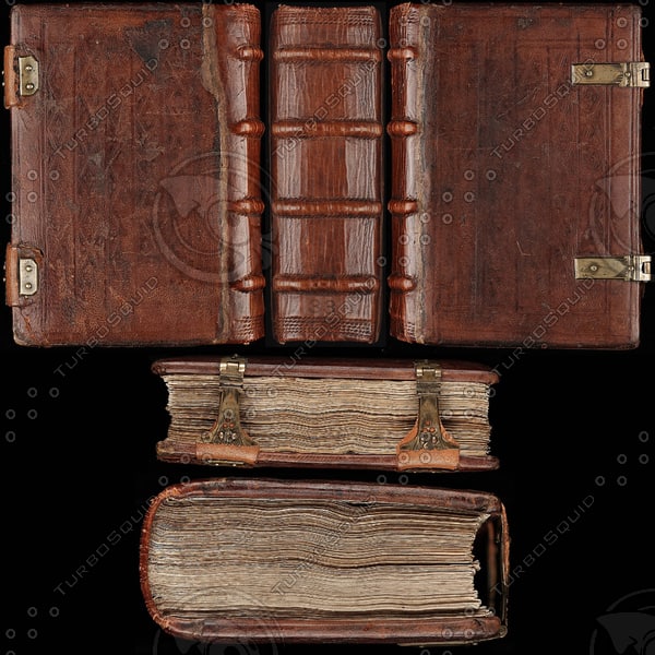 Texture PNG book medieval old