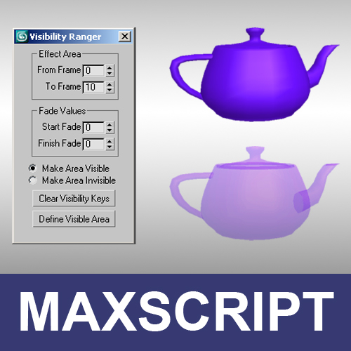 Scripts MaxScript visibility animate
