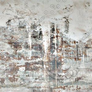 Dirty wall in construction