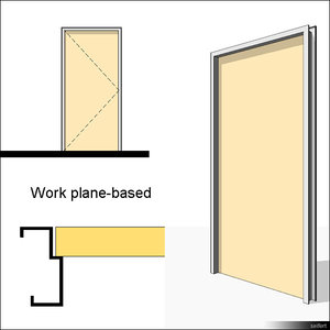 Door Swing Single Metal 00207se