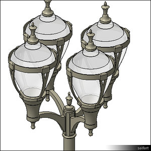 StreetLamp-floor-historic-00400se