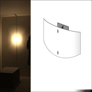 Lamp Wall 00665se