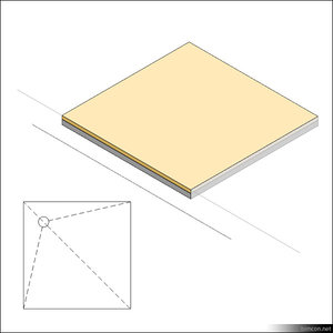 Shower Base Recessed 00705se