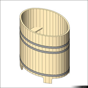 Sauna Tub 00871se